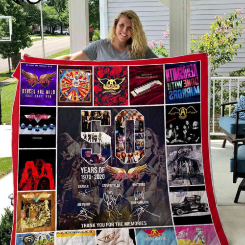 Aerosmith Quilt Blanket: Perfect Holiday & Christmas Gift - Cozy All Occasions Present