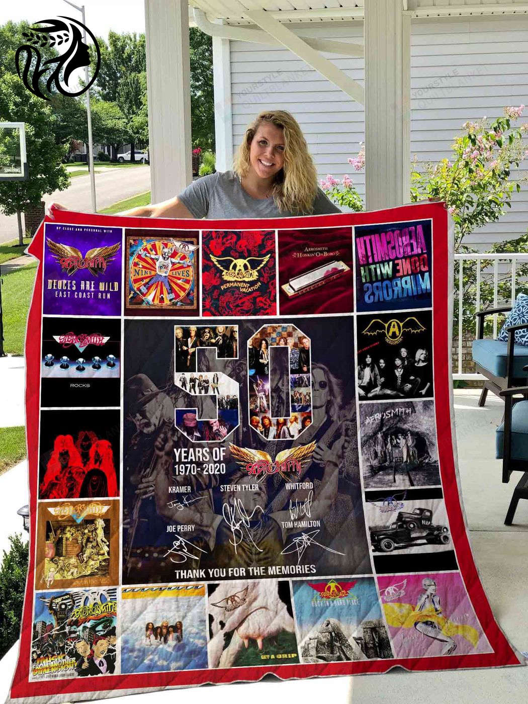 Aerosmith Quilt Blanket: Cozy Christmas Gift for All Occasions – Perfect Holiday Present Aerosmith Quilt Blanket: Cozy Christmas Gift for All Occasions – Perfect Holiday Present