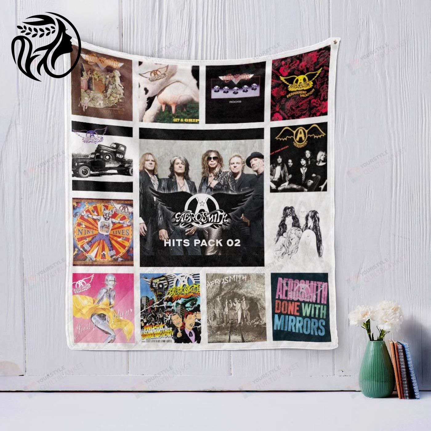 Aerosmith Quilt Blanket: Perfect Holiday Gift for Christmas & Thanksgiving – Cozy & Versatile for All Occasions