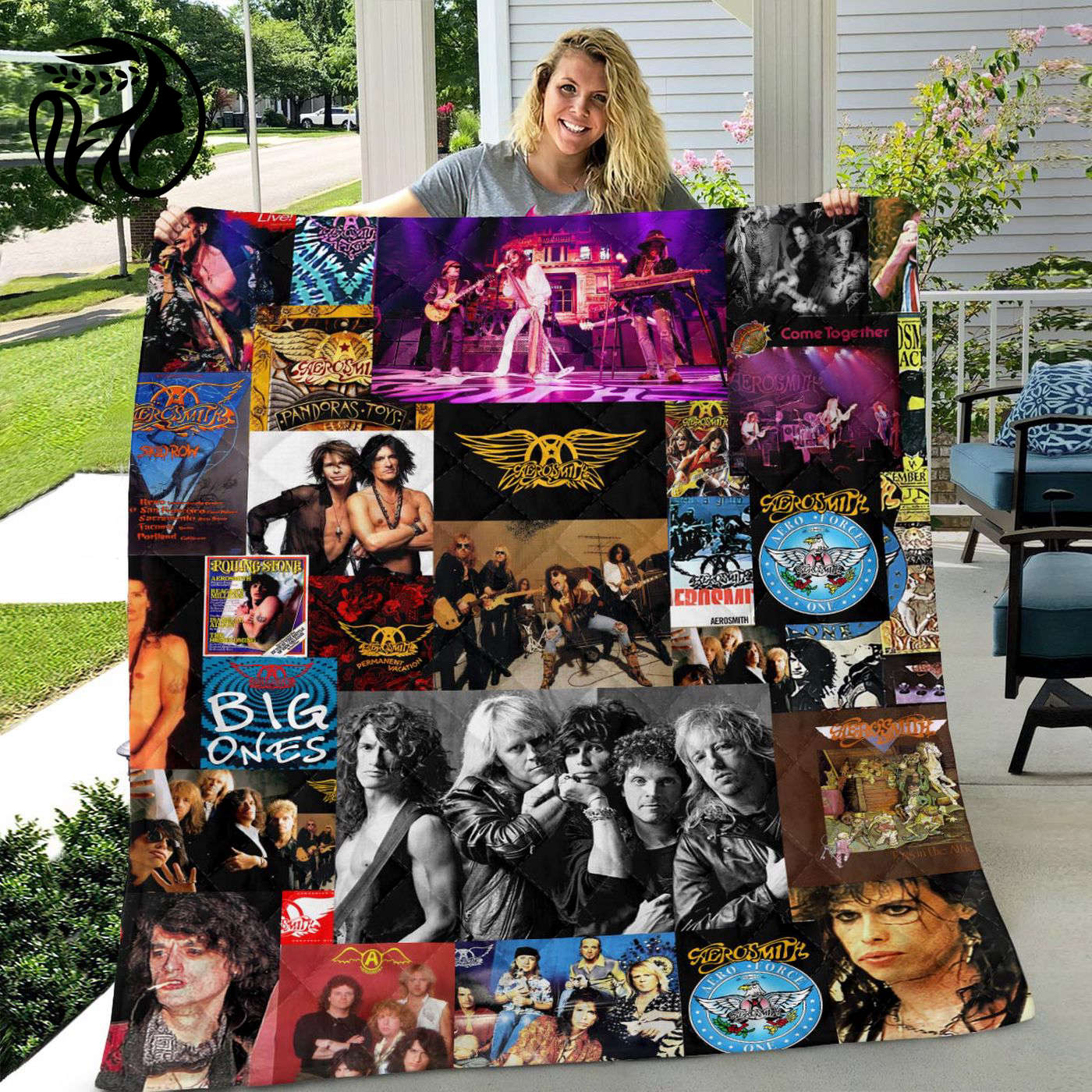 Rock out in style with Aerosmith Quilt Blanket – Get the TANTN 2292 Limited Edition!