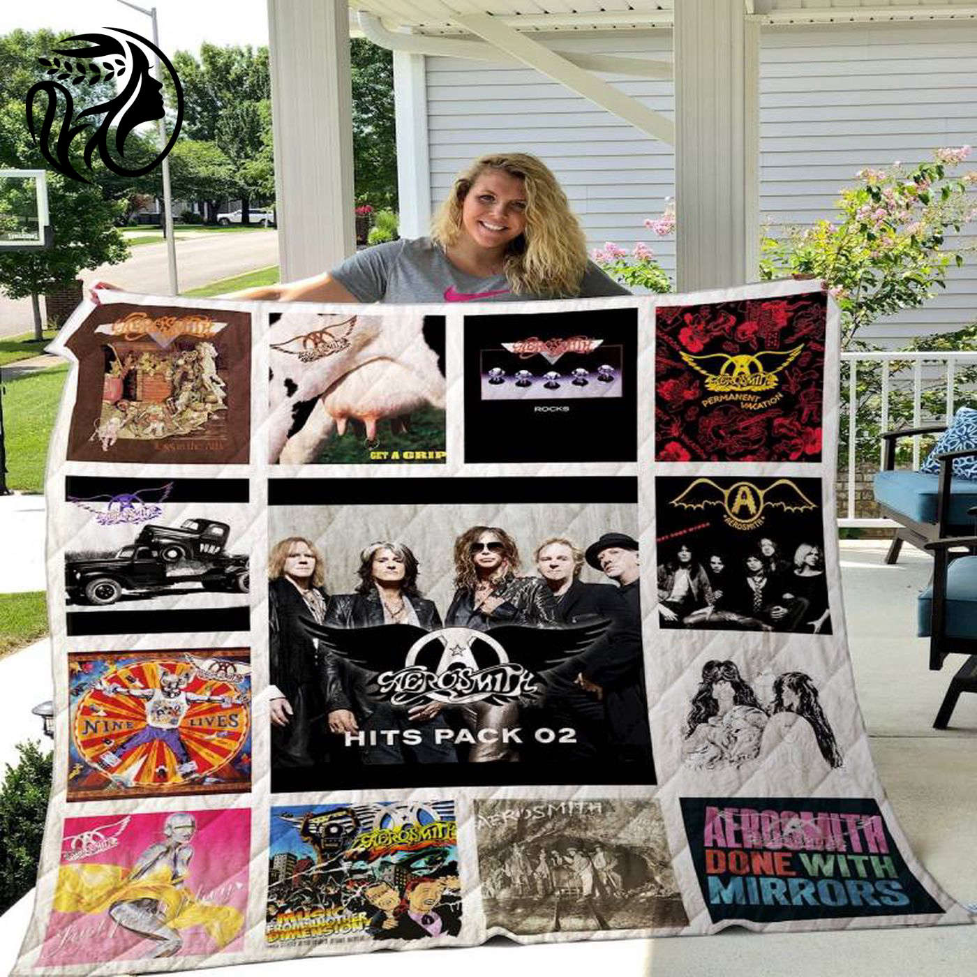 Rock Your Bed with an Aerosmith Quilt Blanket - Extra Cozy and Stylish!