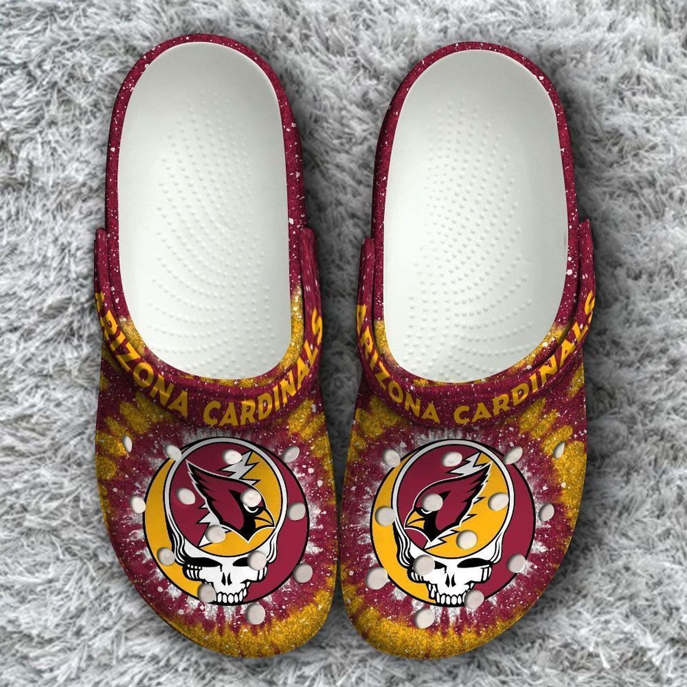 Arizona Cardinals Grateful Dead Classic Unisex Classic Clogs For Fans Unisex Gifts 2024