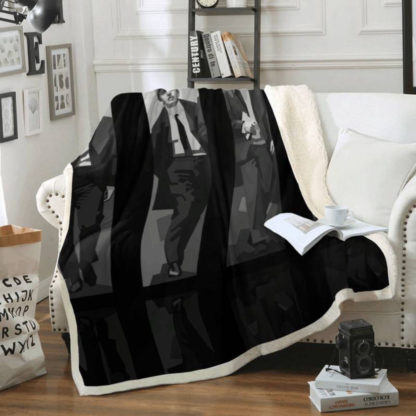Revive Your Love for The Beatles with our Fleece Blanket – Official Merchandise of the Iconic English Rock Band