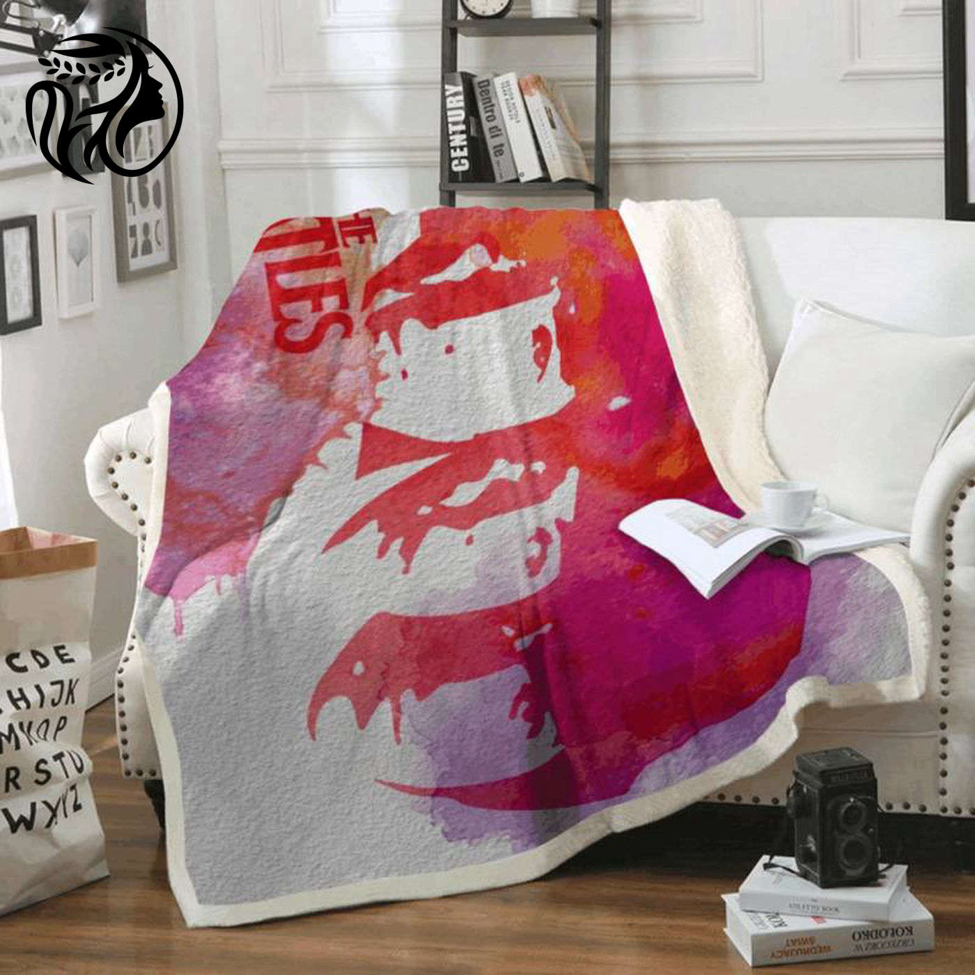 Beatles Band Art Fleece Blanket – A Must-Have for Beatles Lovers