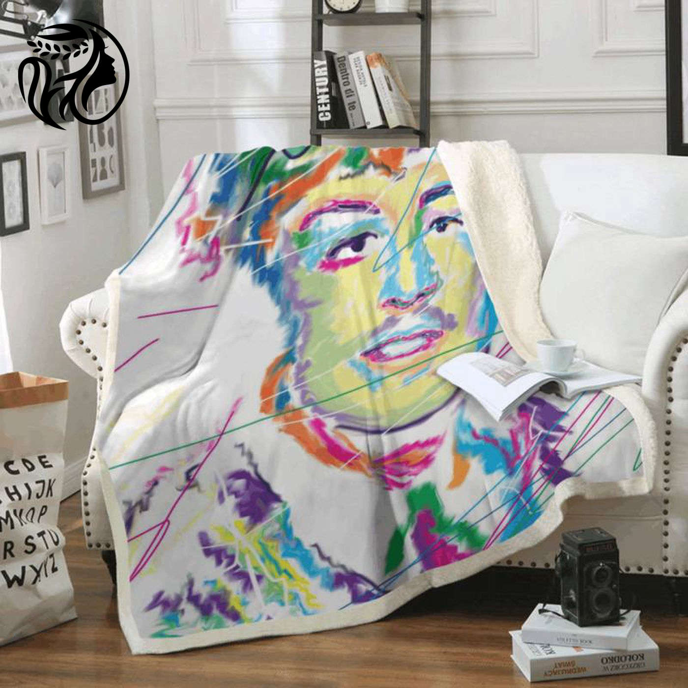 Iconic Beatles Band Fleece Blanket – Liverpool Music Art for True Fans