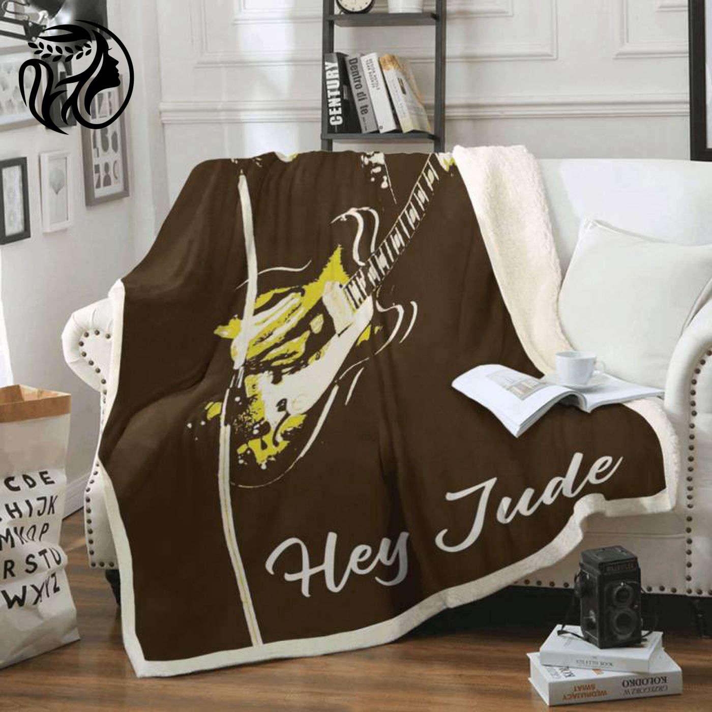 Hey Jude Song Fleece Blanket – Iconic Liverpool Band The Beatles Merchandise