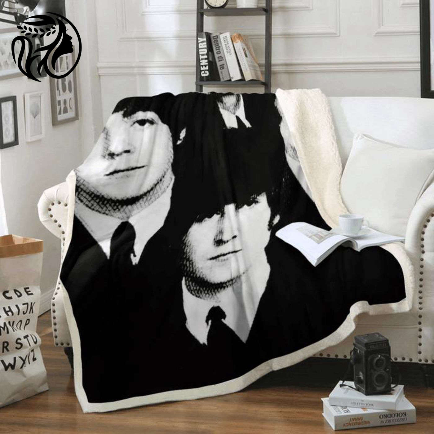 Beatles Band Music Rock Band 1960 Fleece Blanket – For Beatles Art Lovers Cozy Up with The Fab Four!