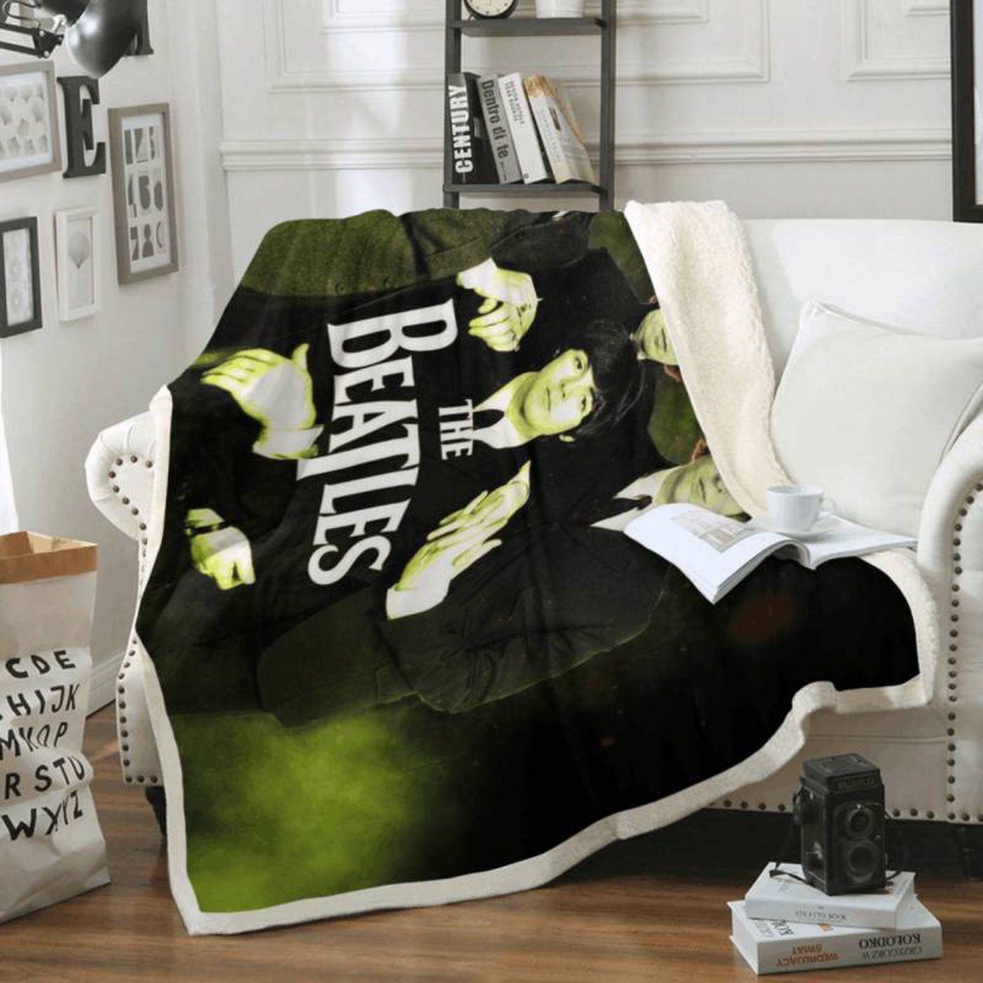 Beatles Band Music Rock Band 1960 Fleece Blanket: A Must-Have for Beatles Lovers!