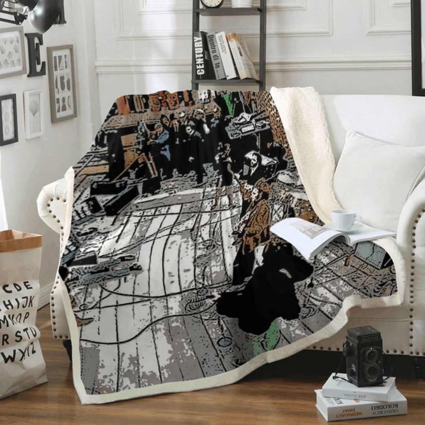 Beatles Band Music Legends: Cozy Fleece Blanket for Beatles Lovers