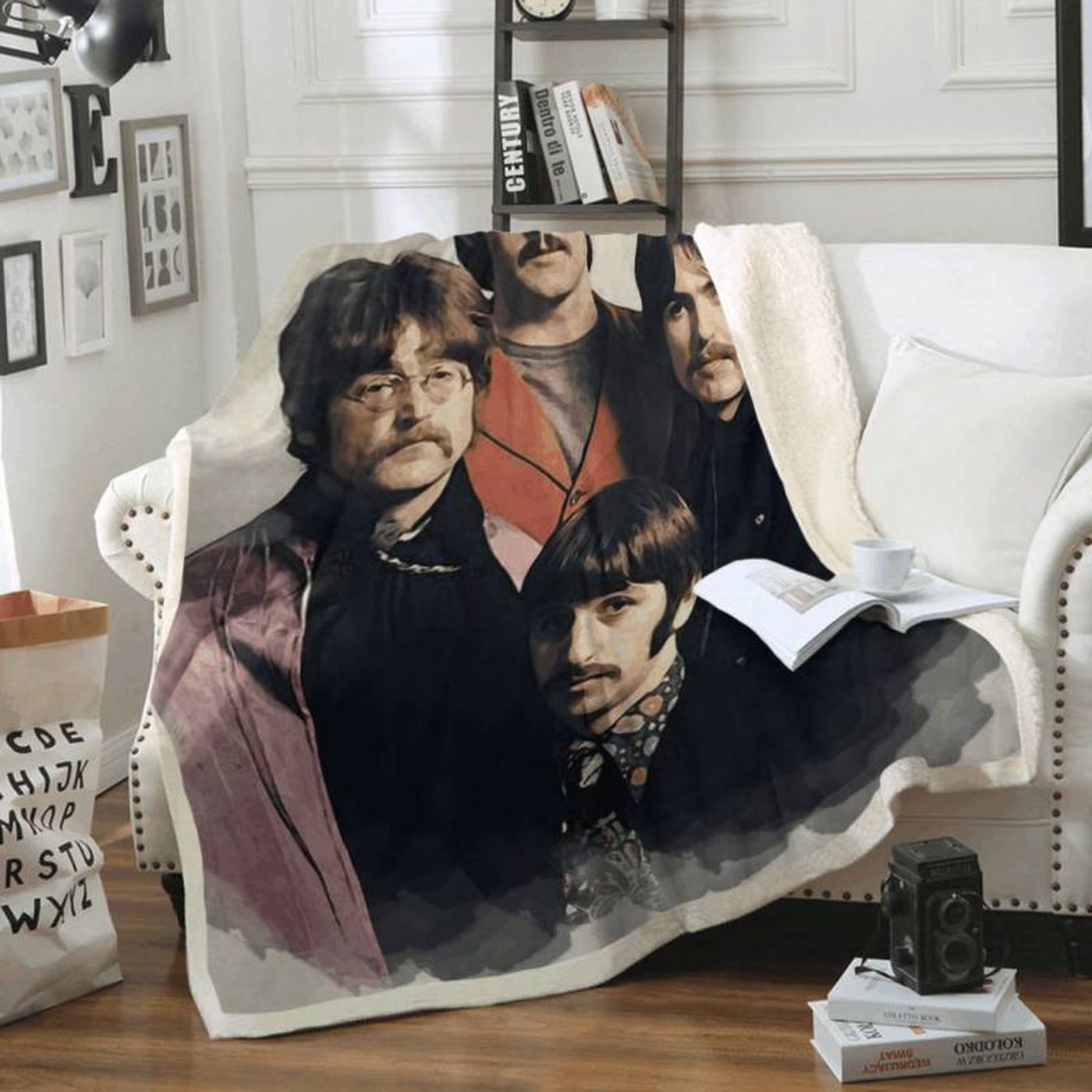 Must-Have Beatles Love Songs Album Fleece Blanket for True Fans