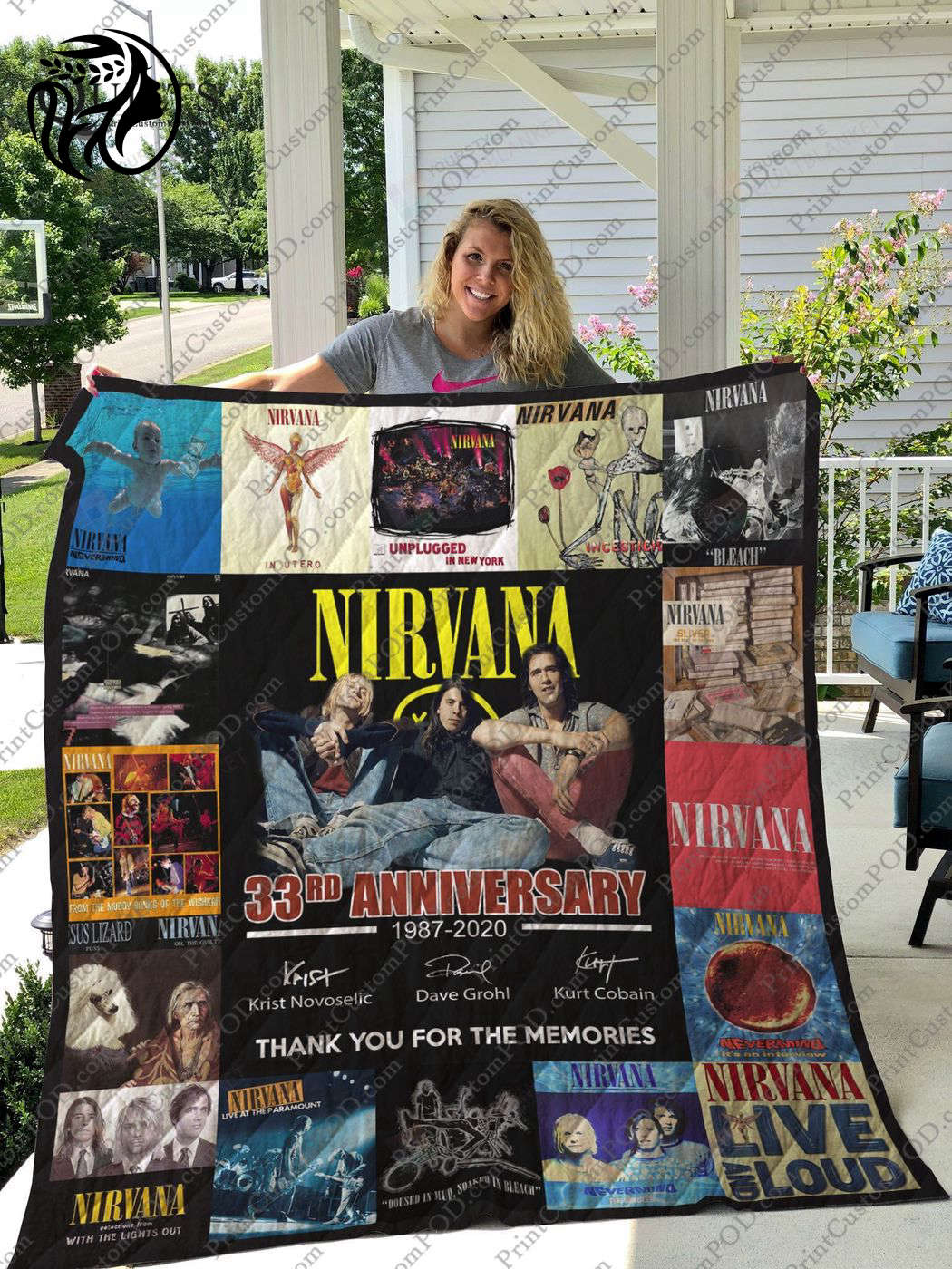 Discover the Bl Nirvana Quilt Blanket: Perfect Holiday Gift for Christmas & Thanksgiving – Cozy All-Occasion Present! Discover the Bl Nirvana Quilt Blanket: Perfect Holiday Gift for Christmas & Thanksgiving – Cozy All-Occasion Present!