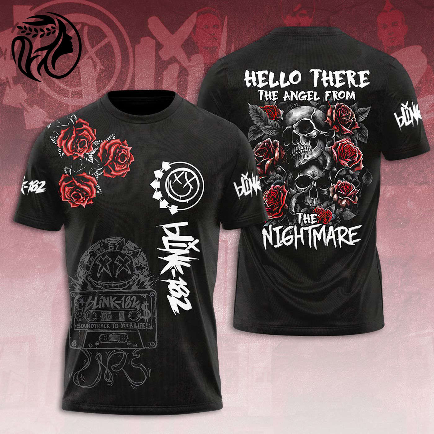 Blink-182 3D T-Shirt Sweatshirt & Hoodie Gift: Unique 3D Design for True Fans