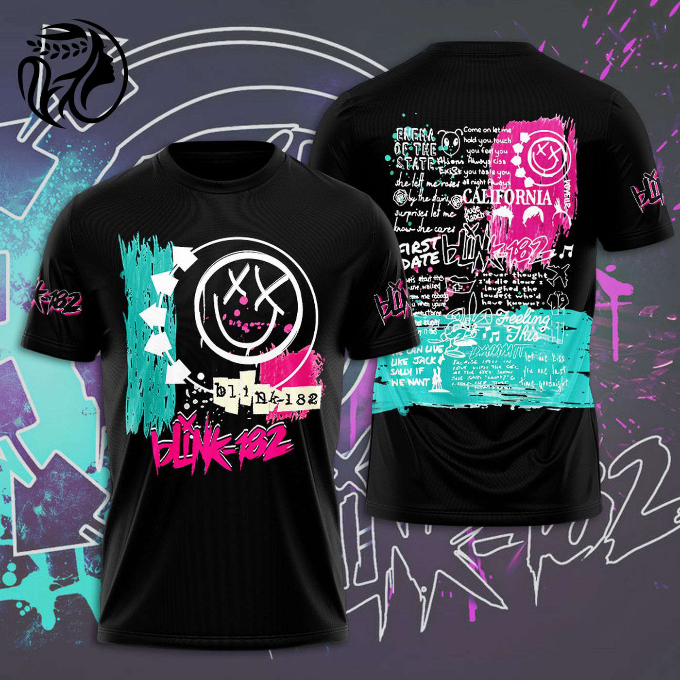 Blink-182 3D T-Shirt Sweatshirt & Hoodie Gift: Unique 3D Design for Fans