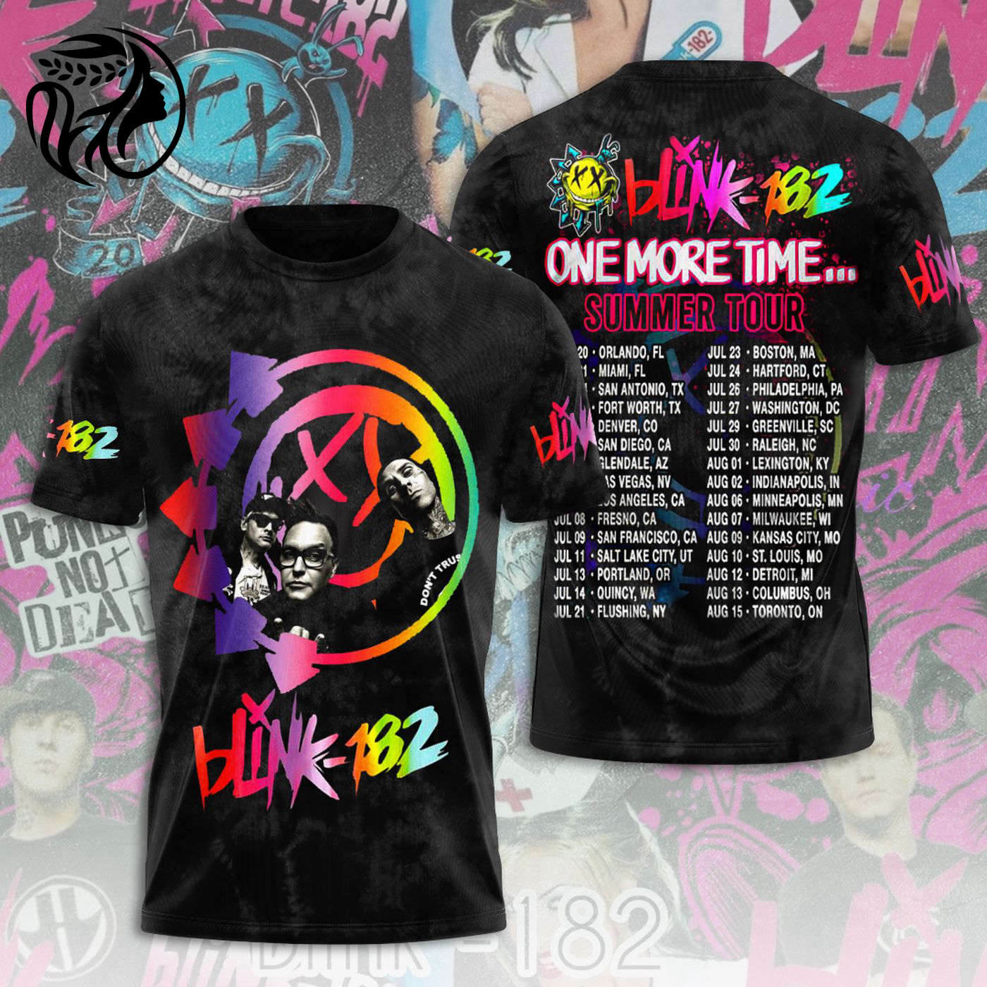 Blink-182 3D T-Shirt Sweatshirt & Hoodie Gift: Trendy and Unique Merchandise for Fans!