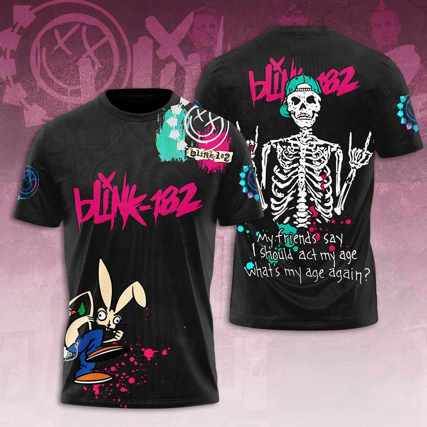 Blink-182 3D T-Shirt Sweatshirt & Hoodie  – Gift for Women: Unique & Stylish Merchandise