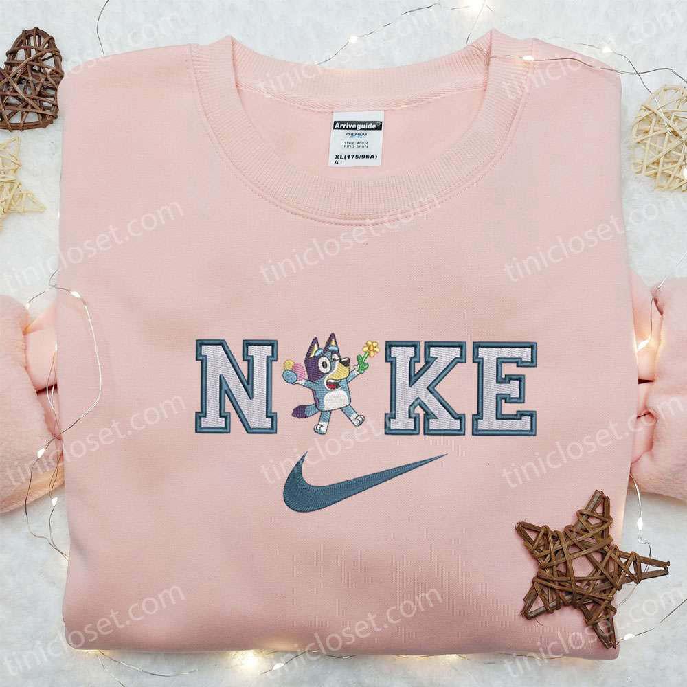 Bluey Easter Egg & Flower x Nike Shirt Thanksgiving Hoodie – Best Holiday Gift Idea