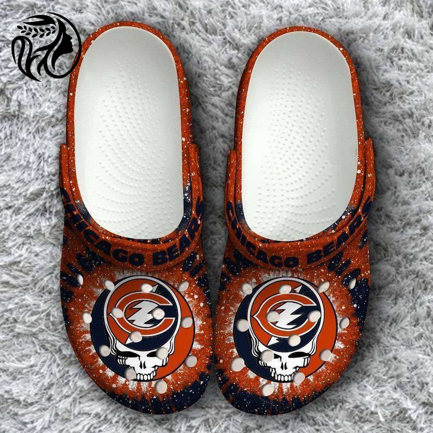 Chicago Bears Grateful Dead Classic Unisex Classic Clogs For Fans Unisex Gifts 2024