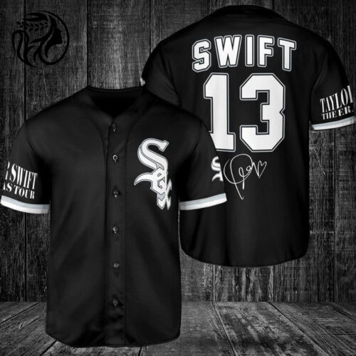 Chicago White Sox Taylor Swift Fan Baseball Jersey  - Gift for Men Women