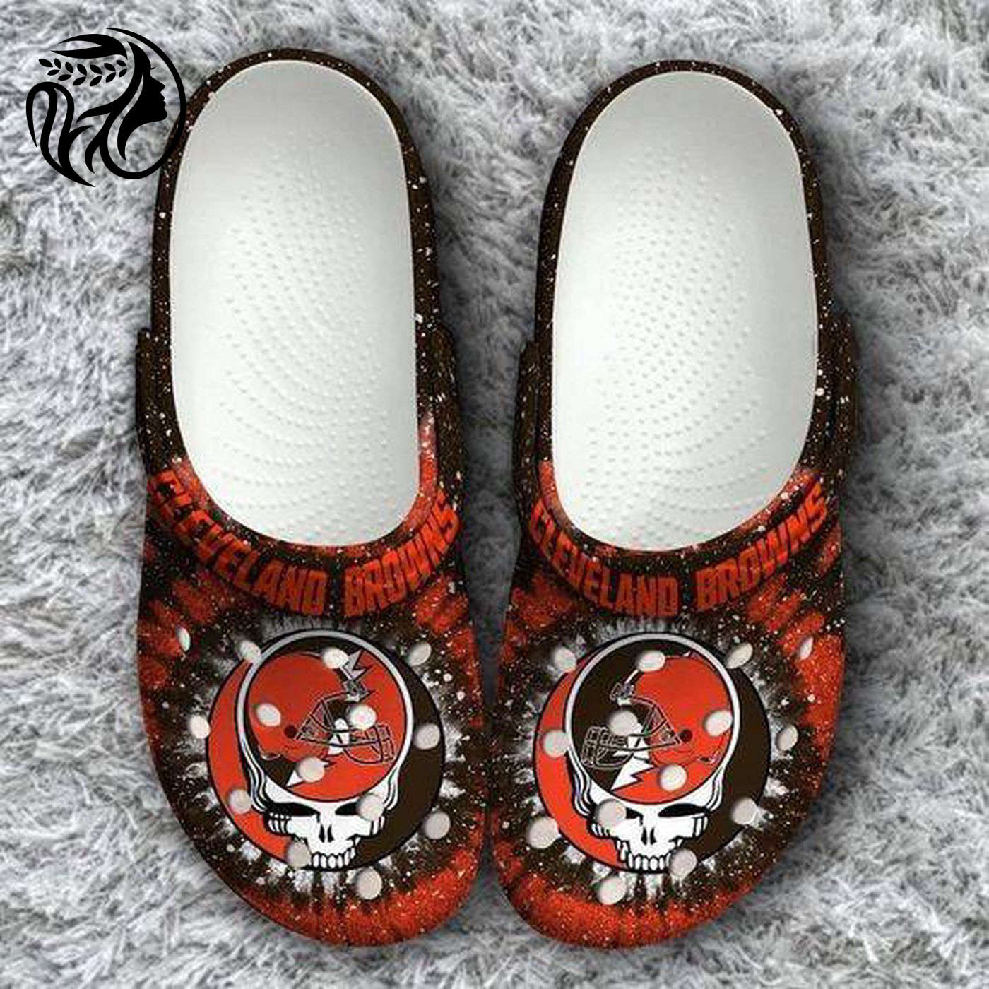 Cleveland Browns Grateful Dead Tie Dye Unisex Classic Clogs For Fans Unisex Gifts 2024