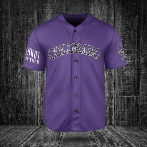 Colorado Rockies Taylor Swift Fan Baseball Jersey  – Gift for Men Women