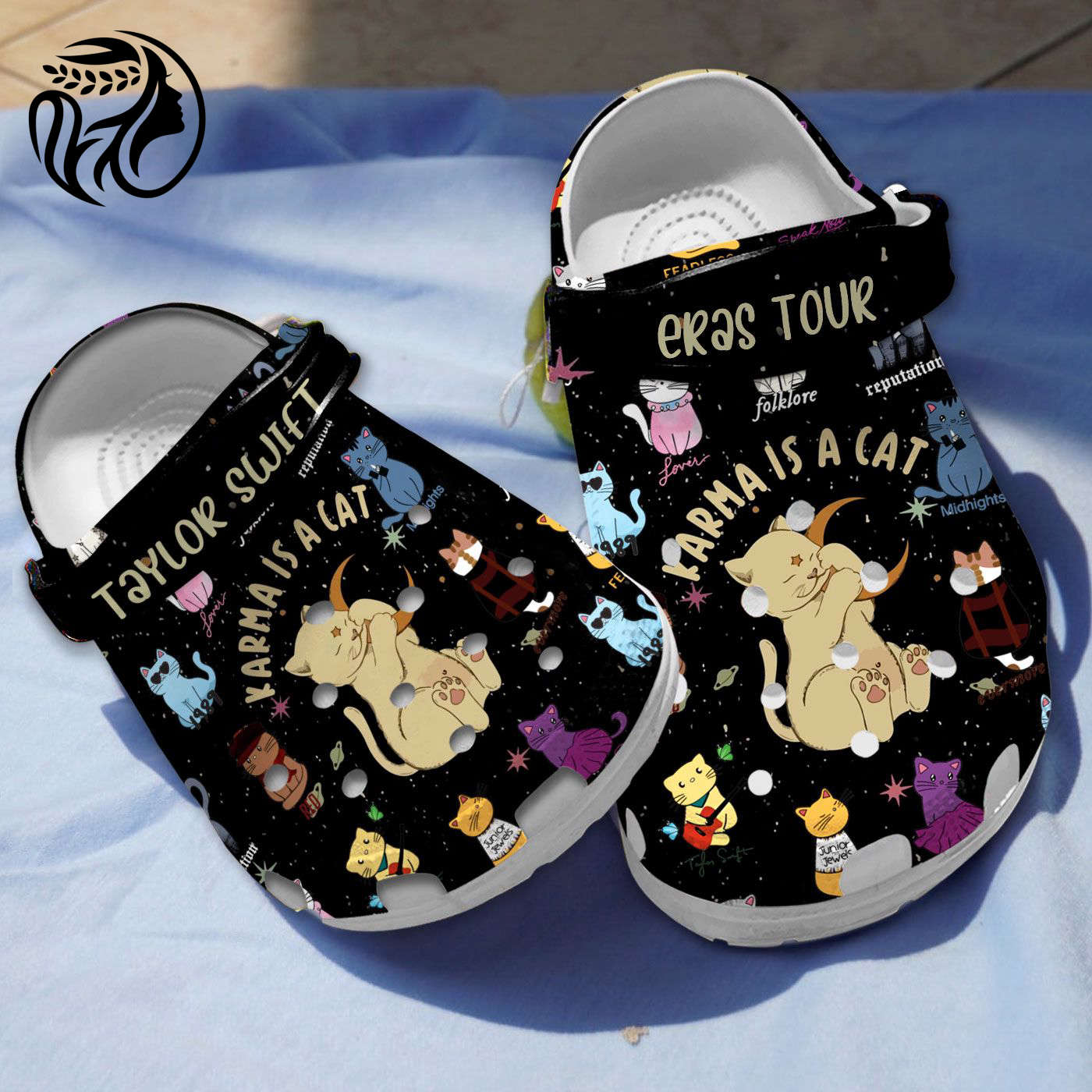 Stylish & Lightweight Cat Taylor Swift Clogs – Experience Comfortable Karma with these Trendy Shoes!