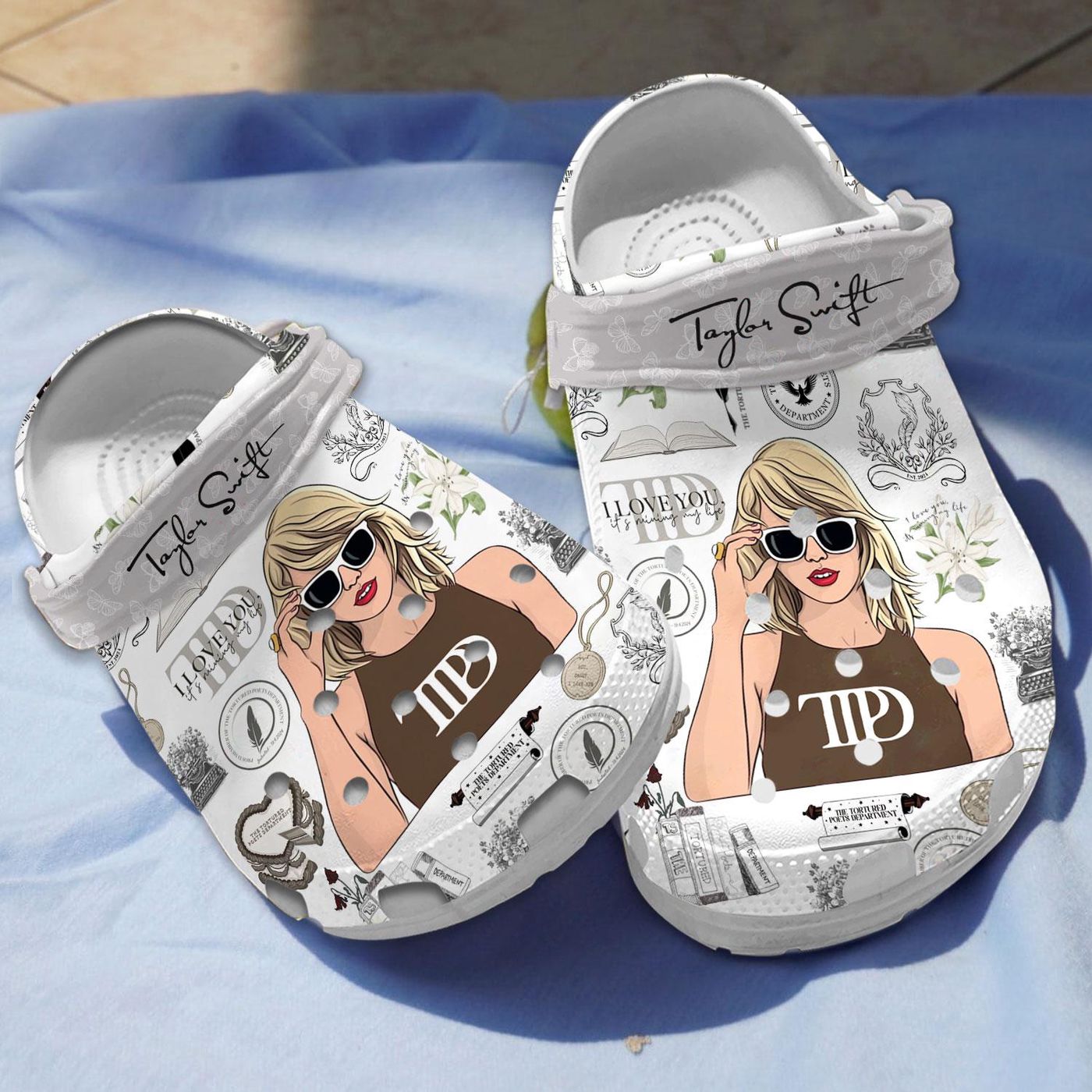 Creative Design Tortured Poets Department Taylor Swift Classic Clogs – Unique & Stylish Footwear