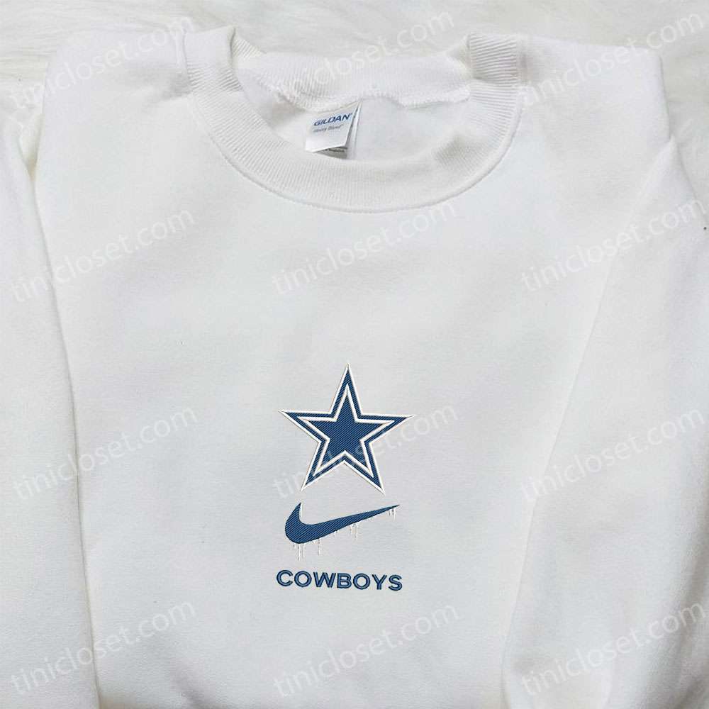 Dallas Cowboys x Nike Swoosh Drip Shirt & NFL Sports Hoodie – Best Gift Ideas for Fans