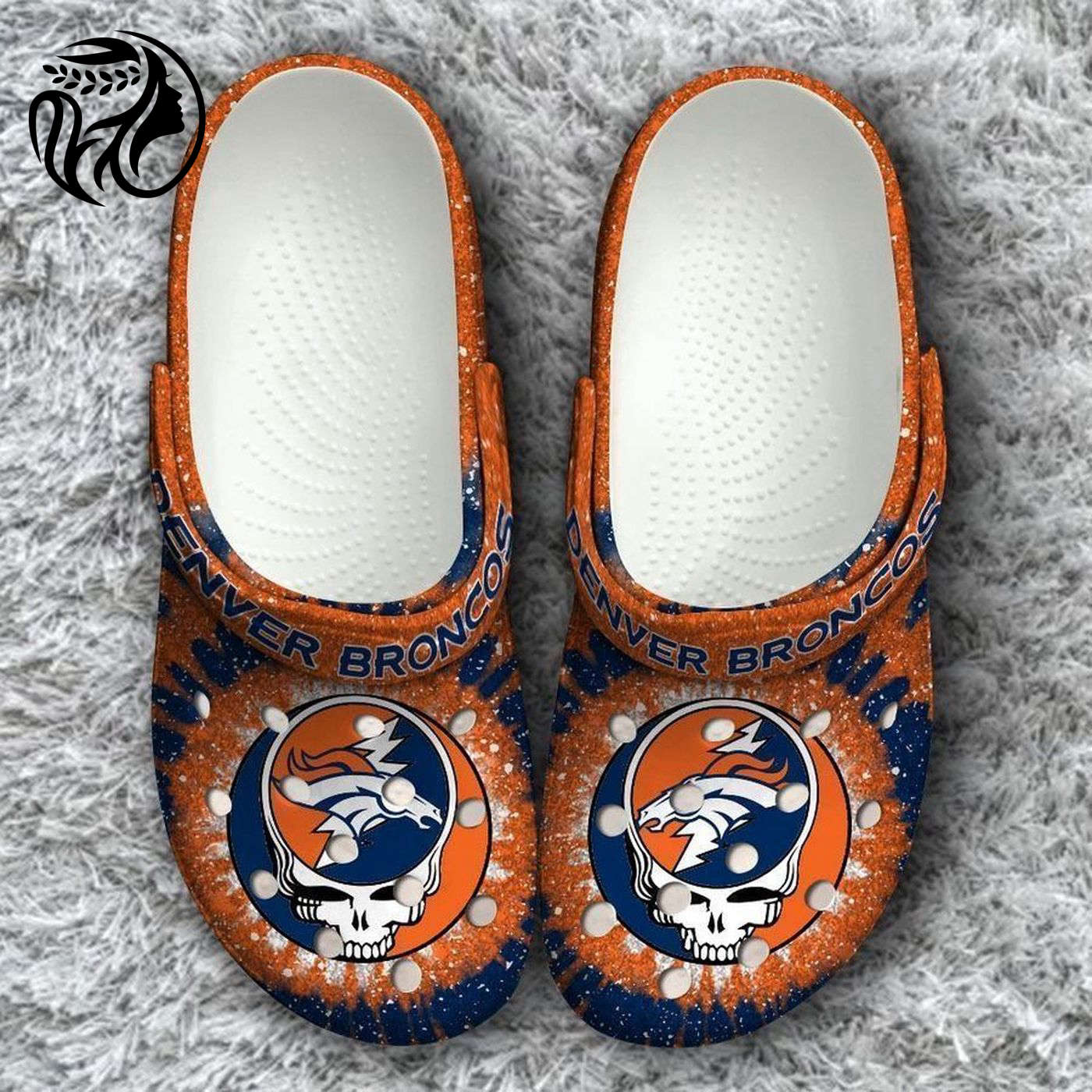 Denver Broncos Grateful Dead Classic Unisex Classic Clogs For Fans Unisex Gifts 2024