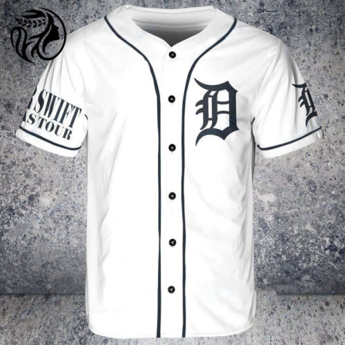 Detroit Tiger Taylor Swift Fan Baseball Jersey  - Gift for Men Women