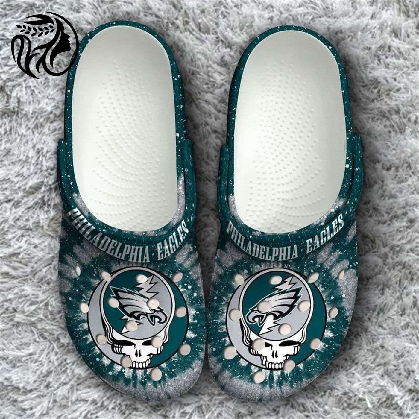 Eagles Grateful Dead Classic Gift For Lover Rubber Crocs Clog Shoes