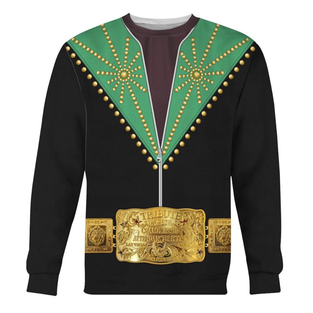 Elvis Cisco Kid Cosplay Costume All Over Print Hoodie , Sweatshirt T-Shirt Outfit Tracksuit 3D All Over Printed Sweatshirt