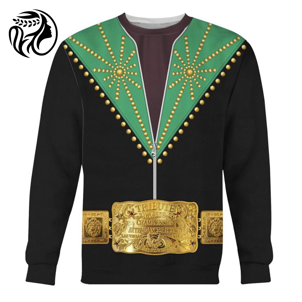 Elvis Cisco Kid Cosplay Costume All Over Print Hoodie , Sweatshirt T-Shirt Outfit Tracksuit 3D All Over Printed Sweatshirt