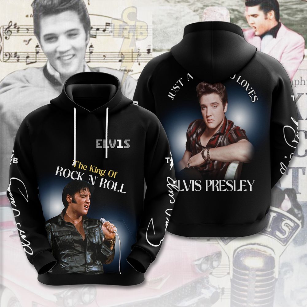 Elvis Presley 3D All Over Print Hoodie , Sweatshirt T-Shirt – ANHNV 4875