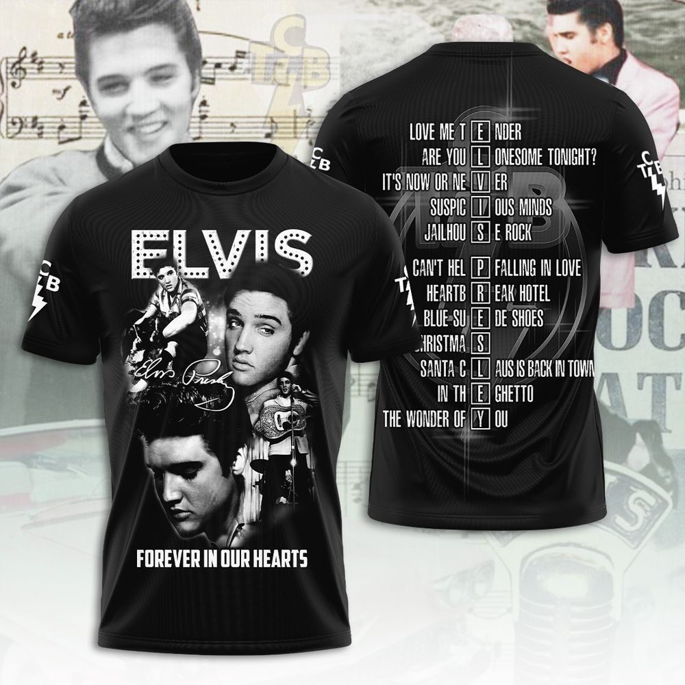 Elvis Presley 3D All Over Print Hoodie , Sweatshirt T-Shirt – ANHNV 5362