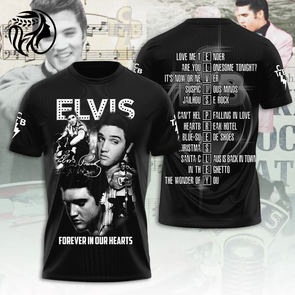 Elvis Presley 3D All Over Print Hoodie , Sweatshirt T-Shirt – ANHNV 5362