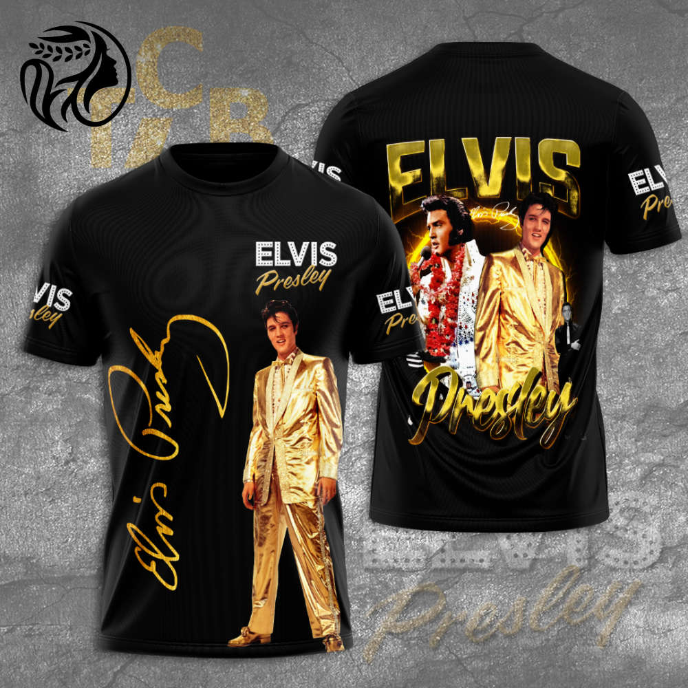 Elvis Presley 3D All Over Print Hoodie , Sweatshirt T-Shirt – Gift for Women – Christmas Gift