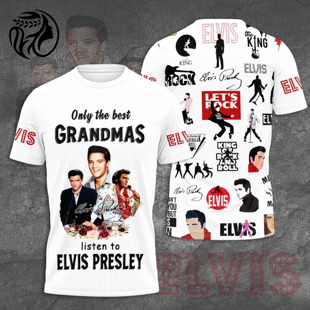 Elvis Presley 3D All Over Print Hoodie , Sweatshirt T-Shirt – Gift for Women – Christmas Gift