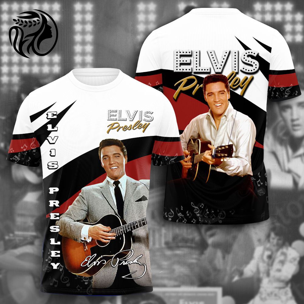 Elvis Presley 3D All Over Print Hoodie , Sweatshirt T-Shirt – Gift for Women – Christmas Gift