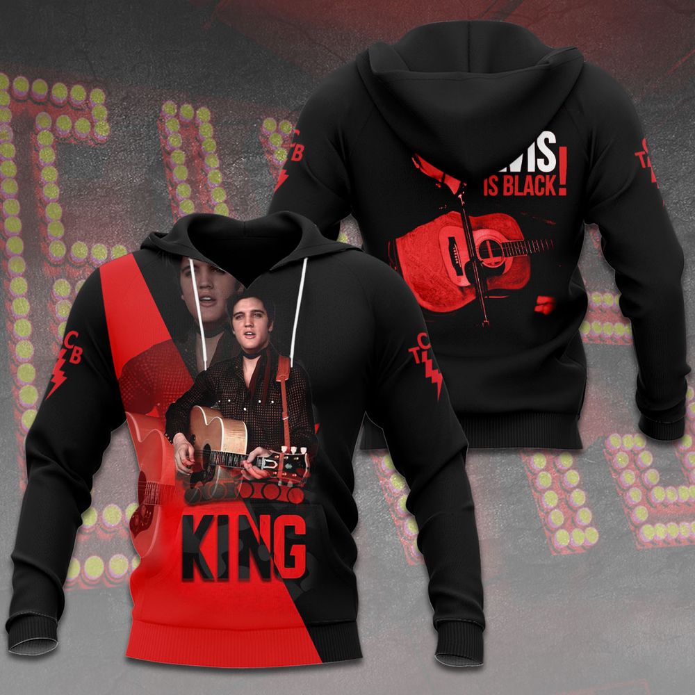 Elvis Presley 3D All Over Print Hoodie , Sweatshirt T-Shirt – Gift for Women – Christmas Gift