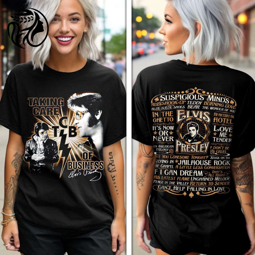 Elvis Presley 3D All Over Print Hoodie , Sweatshirt T-Shirt – Gift for Women – Christmas Gift