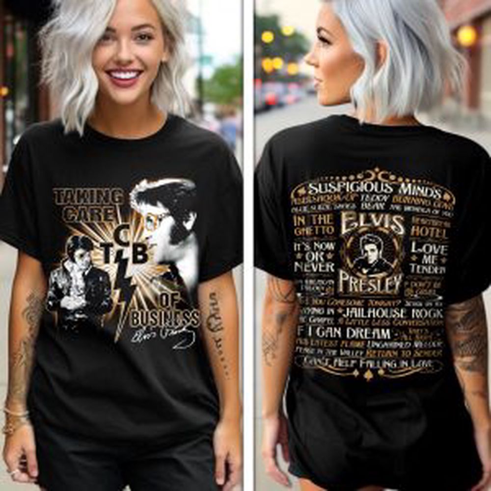 Elvis Presley 3D All Over Print Hoodie , Sweatshirt T-Shirt – Gift for Women – Christmas Gift
