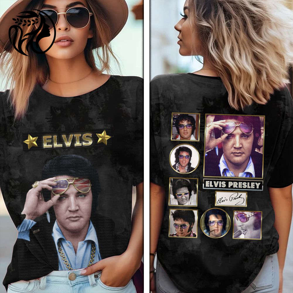 Elvis Presley 3D All Over Print Hoodie , Sweatshirt T-Shirt – Gift for Women – Christmas Gift