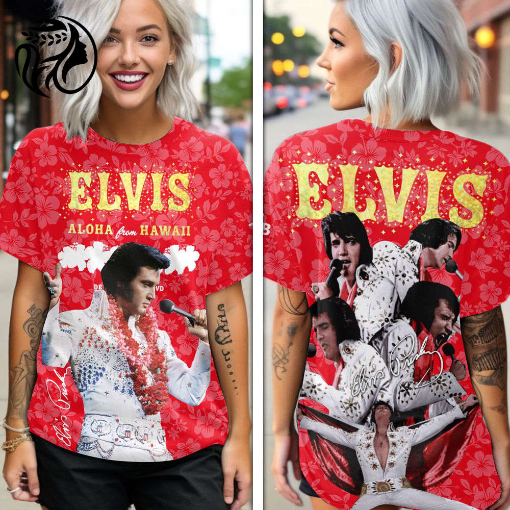 Elvis Presley 3D All Over Print Hoodie , Sweatshirt T-Shirt – Gift for Women – Christmas Gift