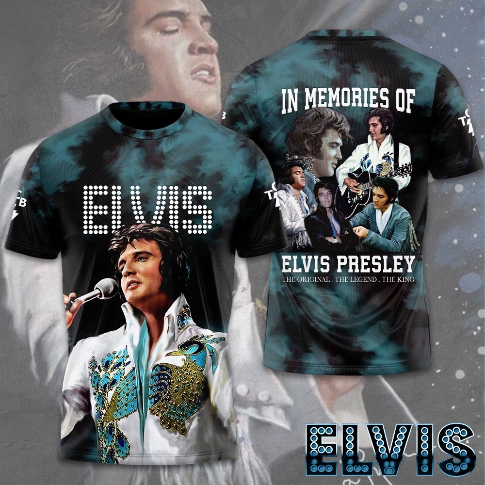 Elvis Presley 3D All Over Print Hoodie , Sweatshirt T-Shirt – Gift for Women – Christmas Gift
