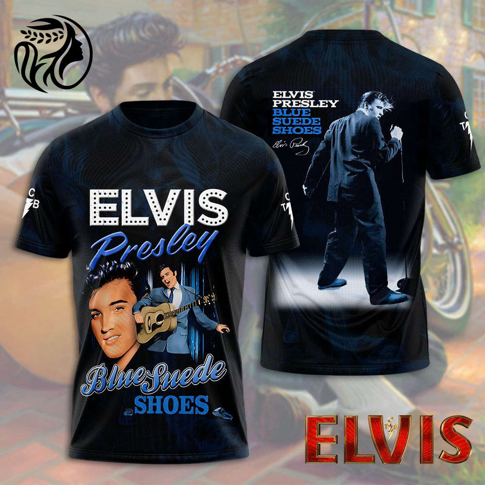 Elvis Presley 3D All Over Print Hoodie , Sweatshirt T-Shirt – Gift for Women – Christmas Gift