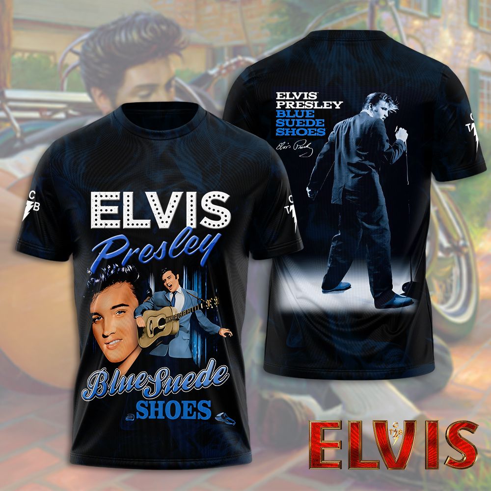 Elvis Presley 3D All Over Print Hoodie , Sweatshirt T-Shirt – Gift for Women – Christmas Gift