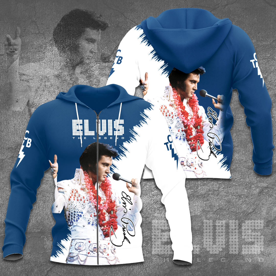 Elvis Presley 3D All Over Print Hoodie , Sweatshirt T-Shirt – Gift for Women – Christmas Gift