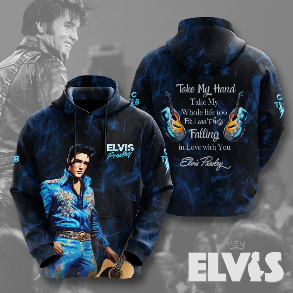 Elvis Presley 3D All Over Print Hoodie , Sweatshirt T-Shirt – Gift for Women – Christmas Gift