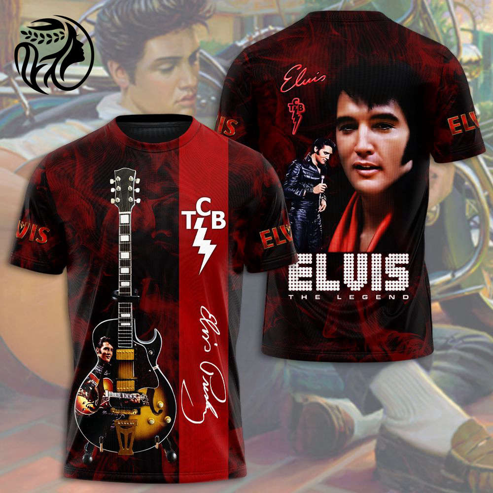 Elvis Presley 3D All Over Print Hoodie , Sweatshirt T-Shirt – Gift for Women – Christmas Gift