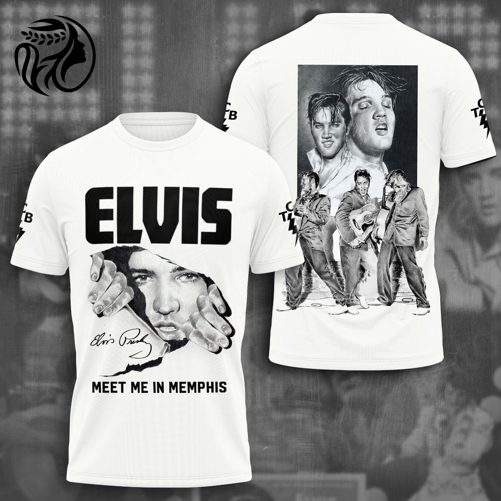 Elvis Presley 3D All Over Print Hoodie , Sweatshirt T-Shirt – Gift for Women – Christmas Gift